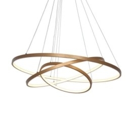 Pendel Moderne Lysekrone Belysning 3 Ringe Loftslys