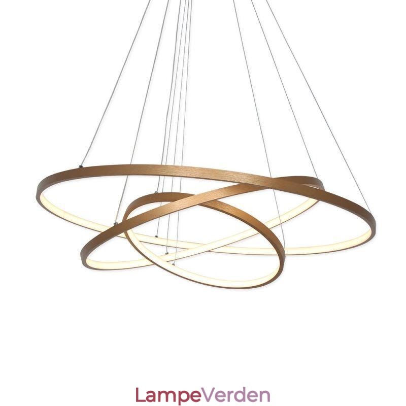 Pendel Moderne Lysekrone Belysning 3 Ringe Loftslys