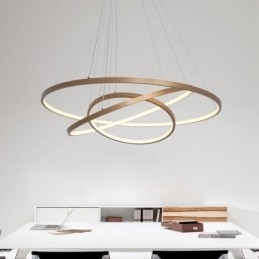 Pendel Moderne Lysekrone Belysning 3 Ringe Loftslys