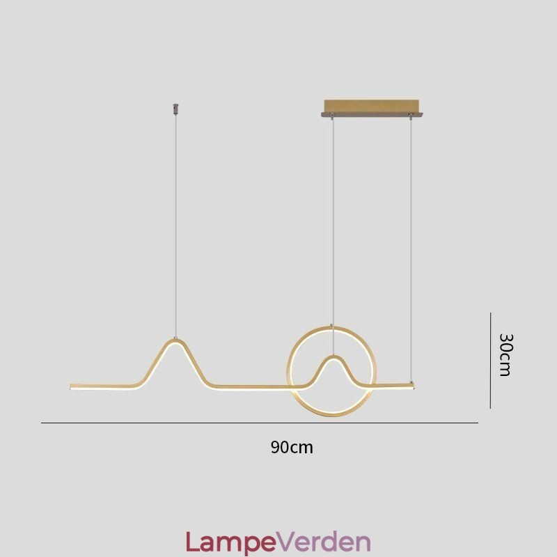 Pendel Minimalistisk dekorativt lysarmatur 52W