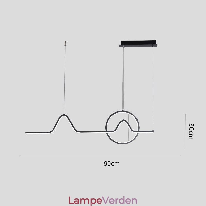 Pendel Minimalistisk dekorativt lysarmatur 52W