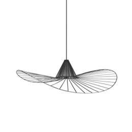 Iron Pendel Light Simple Straw Hat Lamp 1 Light