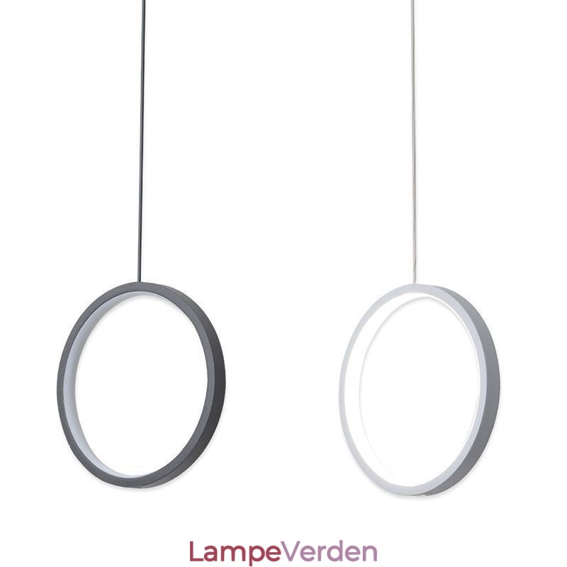 Minimalistisk Ring Pendel Light Dekorativ Loftslampe