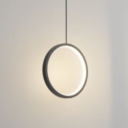 Minimalistisk Ring Pendel Light Dekorativ Loftslampe