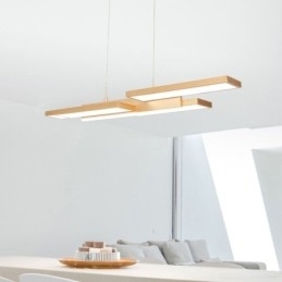 Moderne pendel vandret loftslampe