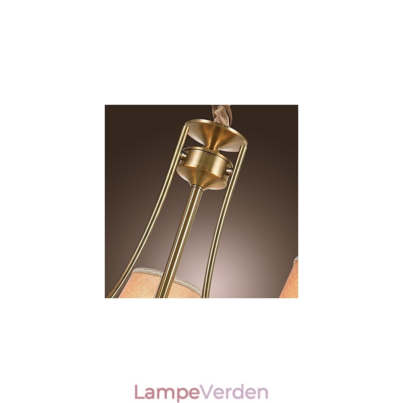 Moderne moderne traditionel klassisk rustik Lodge Vintage ø-messing metal lysekrone spisestue