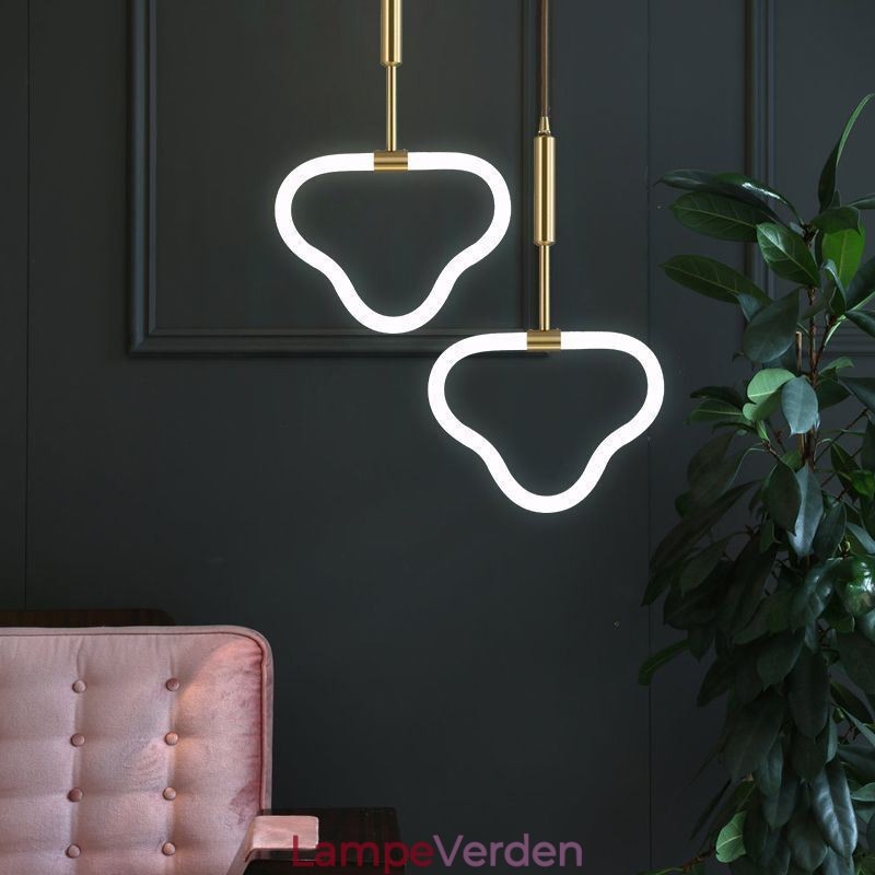 Moderne loftslampe Dæmpbar akryl loftslampe l