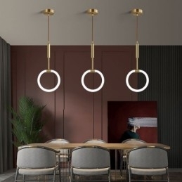 Moderne loftslampe Dæmpbar akryl loftslampe l