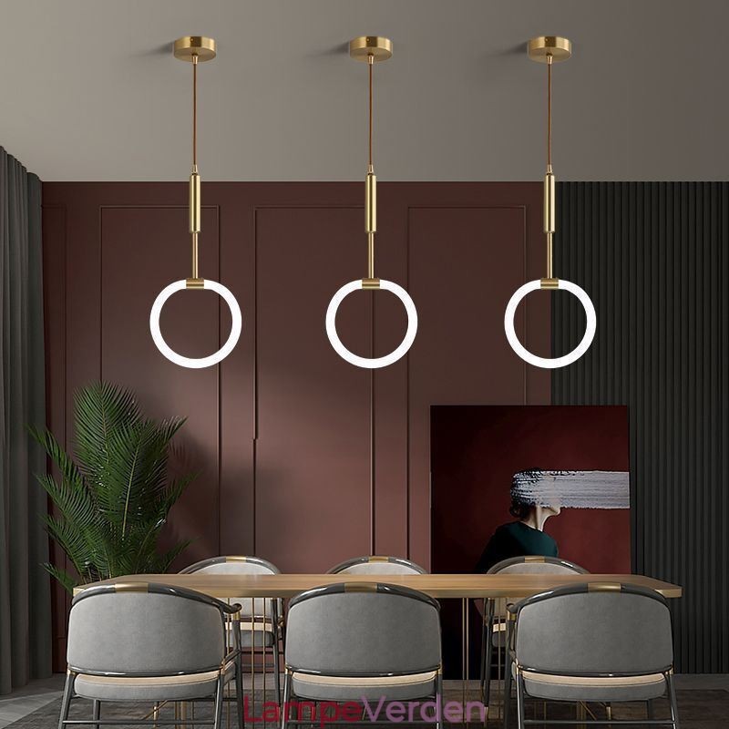 Moderne loftslampe Dæmpbar akryl loftslampe l