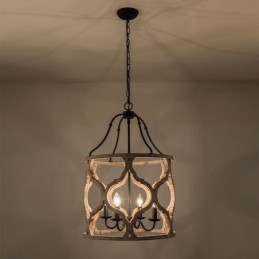 Vintage Style 4 Light Lantern Pendel Light
