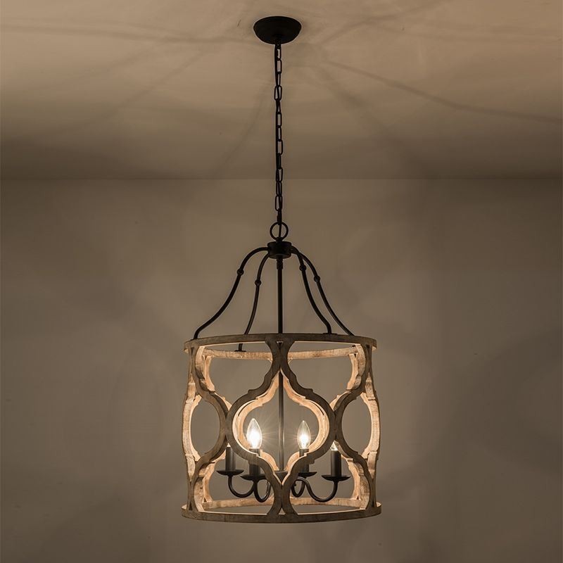 Vintage Style 4 Light Lantern Pendel Light