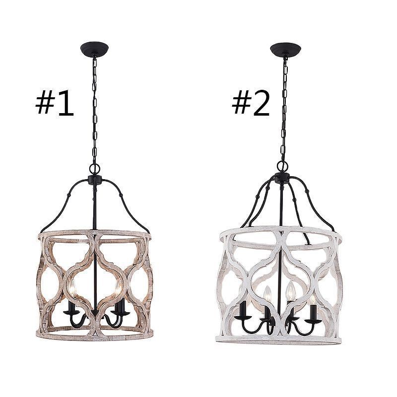 Vintage Style 4 Light Lantern Pendel Light