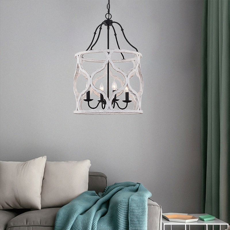 Vintage Style 4 Light Lantern Pendel Light