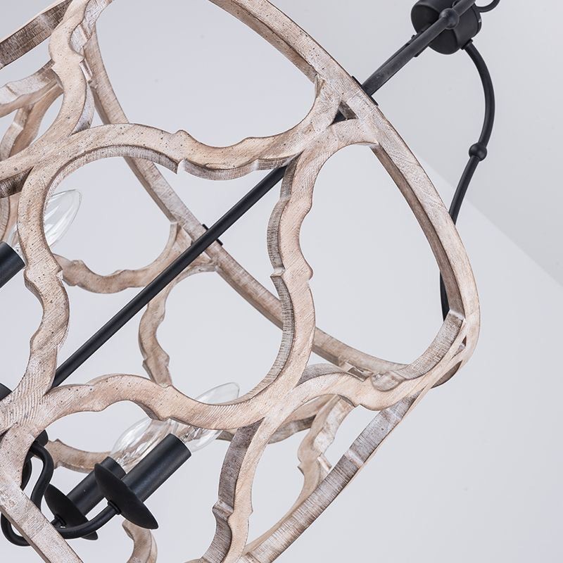 Vintage Style 4 Light Lantern Pendel Light