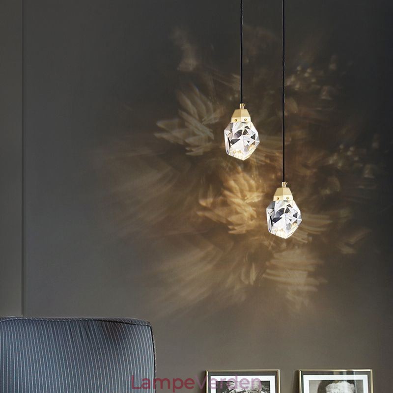 Mini Simple Crystal Ball Light Hængelys Loftslys