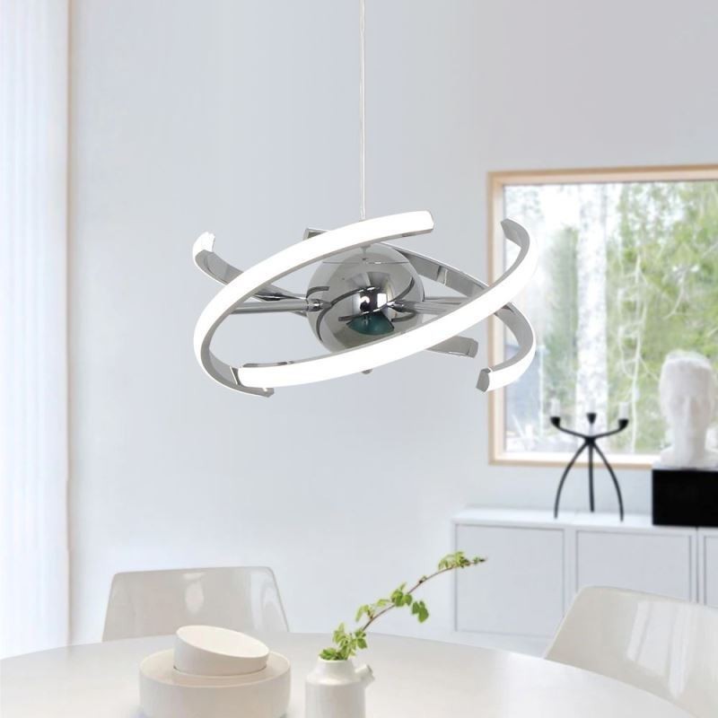 Drejelig Globe Pendel Light Dekorativ Loftslampe