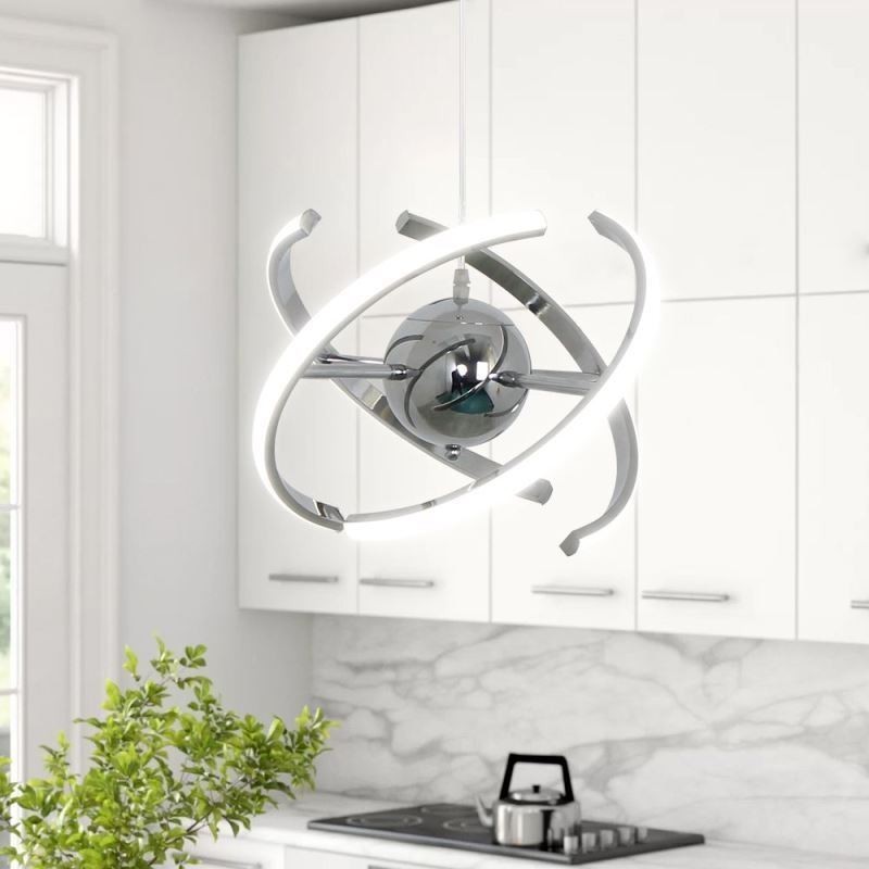 Drejelig Globe Pendel Light Dekorativ Loftslampe