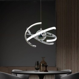 Drejelig Globe Pendel Light Dekorativ Loftslampe