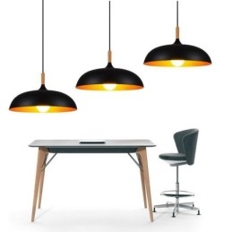 Moderne Pendel Minimalistisk Dekorativ Lysarmatur Sort Hvid
