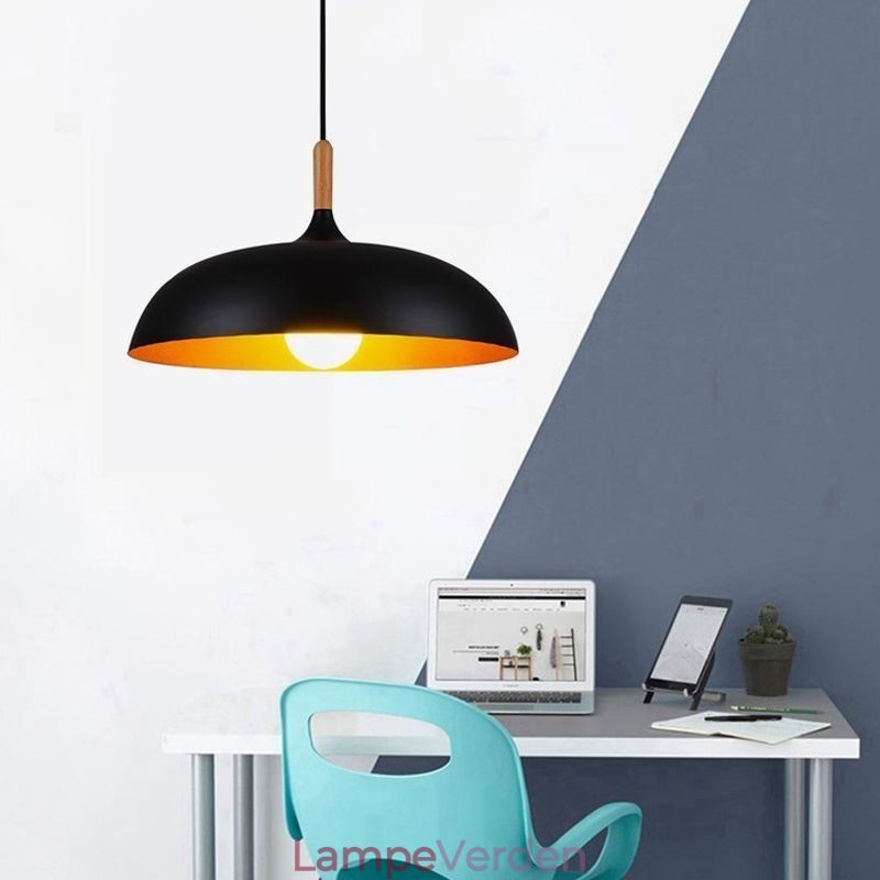Moderne Pendel Minimalistisk Dekorativ Lysarmatur Sort Hvid