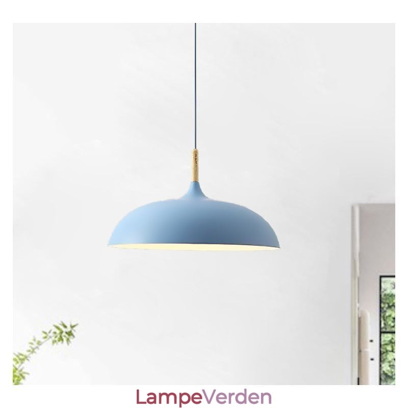 Moderne Pendel Light Farverig Macaron Pendel Lampe