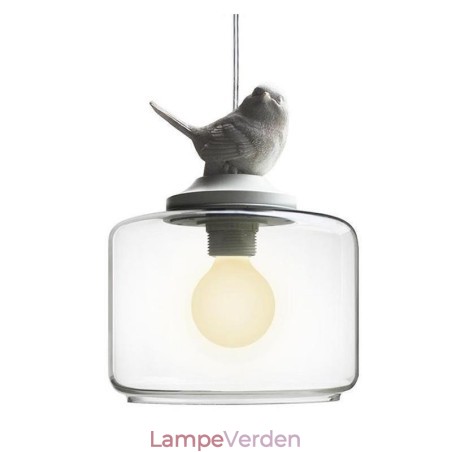 Retro stil glas pendel Light Little Bird dekorativ belysning Retro stil glas pendel Light Little Bird dekorativ belysning