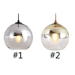 Creative Iron+Glas Globe Pendel Light Dekorative Lighting
