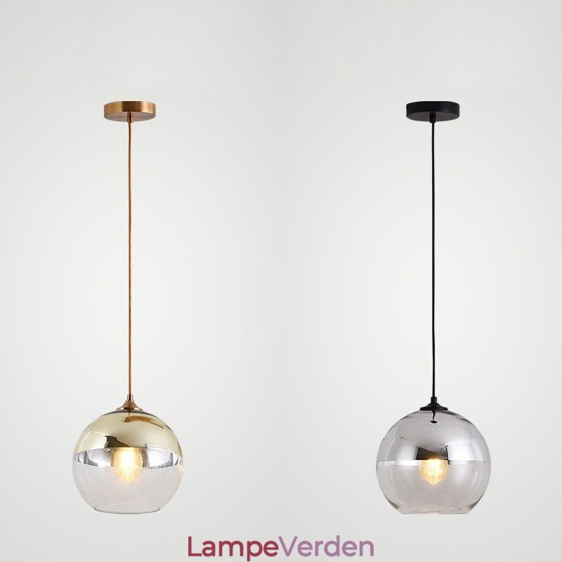 Creative Iron+Glas Globe Pendel Light Dekorative Lighting