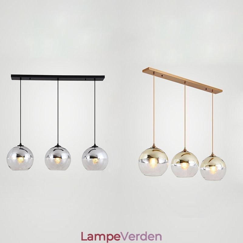 Creative Iron+Glas Globe Pendel Light Dekorative Lighting