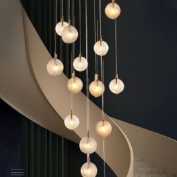 Glas Pendel Light Creative Dekorative Glas Globe Loft