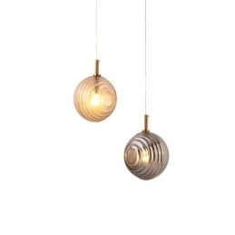 Glas Pendel Light Creative Dekorative Glas Globe Loft