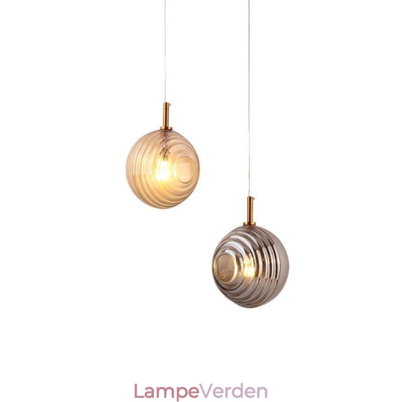 Glas Pendel Light Creative Dekorative Glas Globe Loft