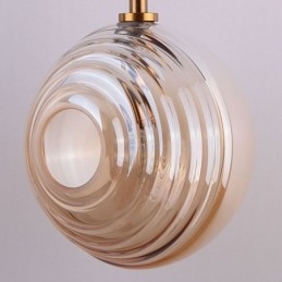Glas Pendel Light Creative Dekorative Glas Globe Loft