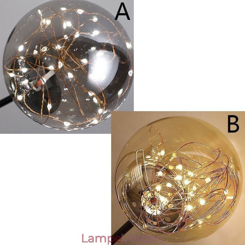 Magic Bean Pendel Light Nordic Style Glas Kugle Gypsophila Pendel Light