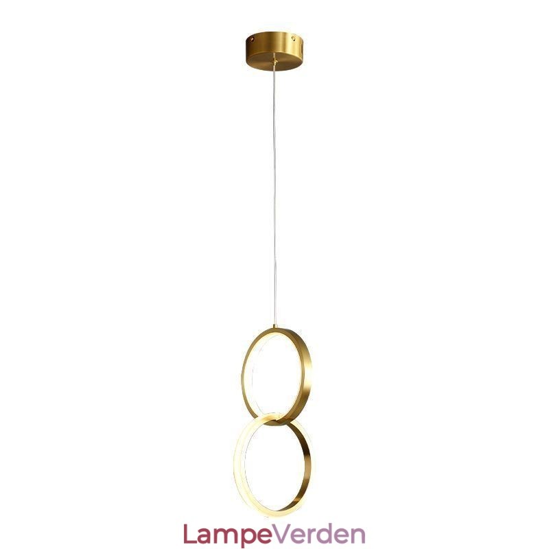 Pendellys Messing Ringe Dekorativ lysarmatur