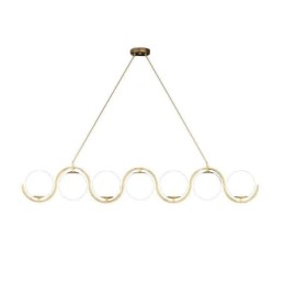 Moderne Glas Globe Pendel Light Minimalistisk Lysarmatur