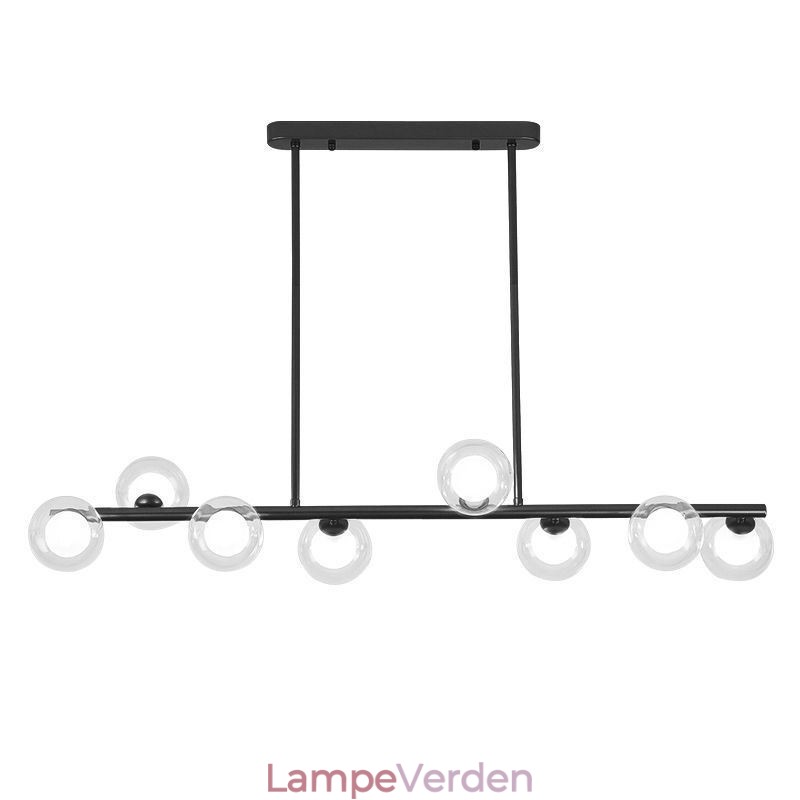 Lysekrone Glas Globe Vandret Type Pendel