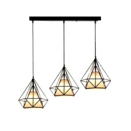 Diamantformet pendel moderne minimalistisk dekorativ lysarmatur