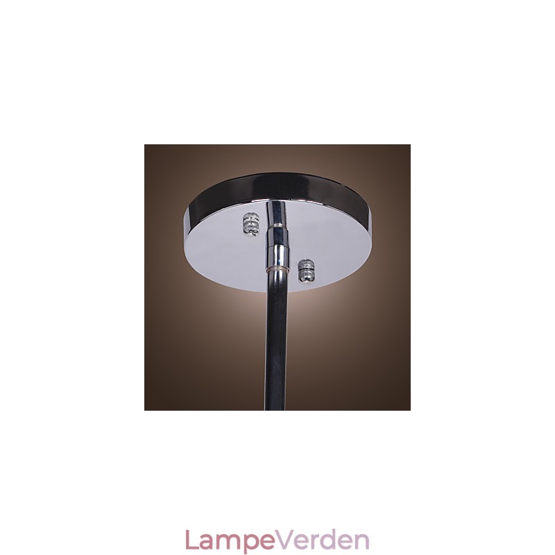 Moderne moderne krystal krom metal lysekrone