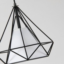 Diamantformet pendel moderne minimalistisk dekorativ lysarmatur