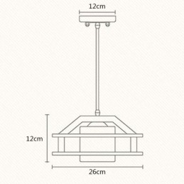 Nordic Style Eg Pendel Lampe med Frosted Glas Lampeskærm Cafe