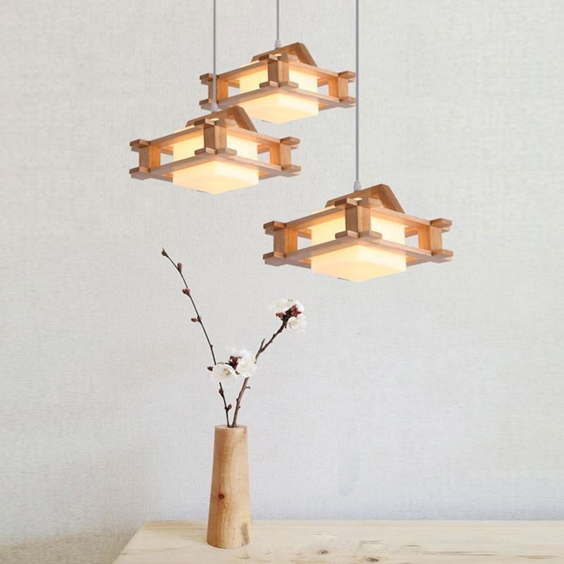 Nordic Style Eg Pendel Lampe med Frosted Glas Lampeskærm Cafe