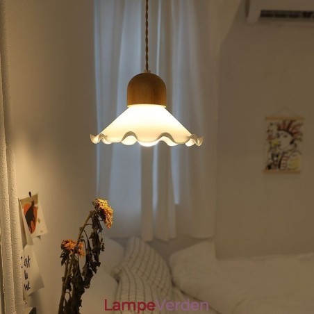 Moderne blonder glas pendel lys enkelt hoved pendel lampe Moderne blonder glas pendel lys enkelt hoved pendel lampe