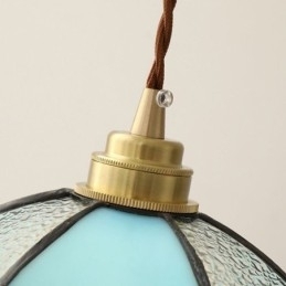 Minimalistisk Petal Glas Pendel Light Enkelt Head Glas Pendel Lampe