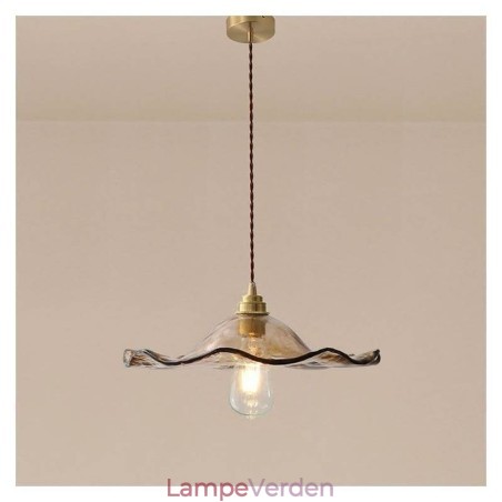 Lotus Leaf Glas Pendel Light Kreativt dekorativt lysarmatur Lotus Leaf Glas Pendel Light Kreativt dekorativt lysarmatur