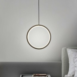 Minimalistisk Ring Pendel Light Dekorativ Loftslampe