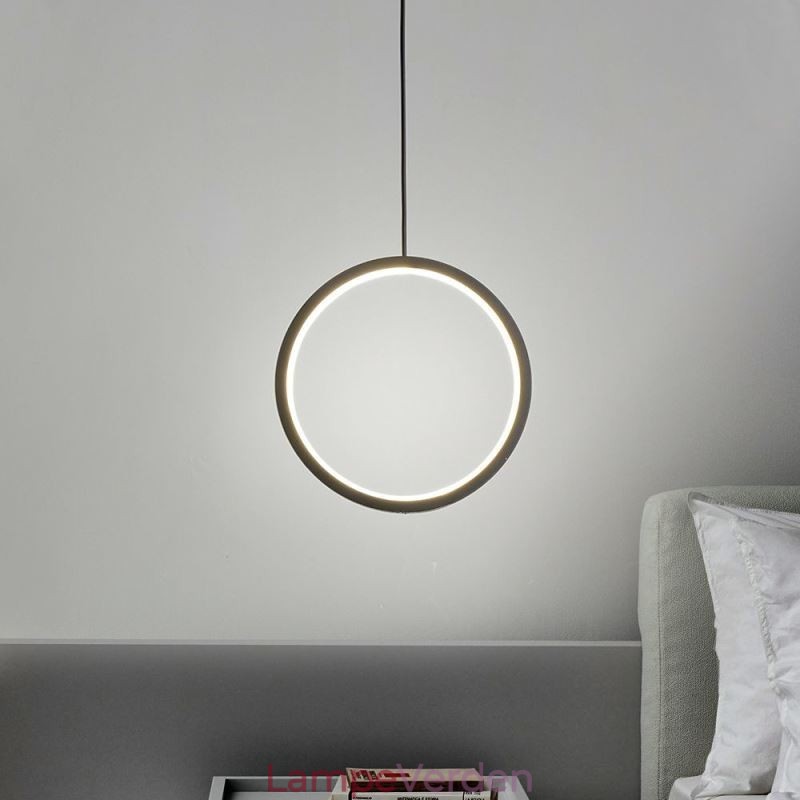 Minimalistisk Ring Pendel Light Dekorativ Loftslampe