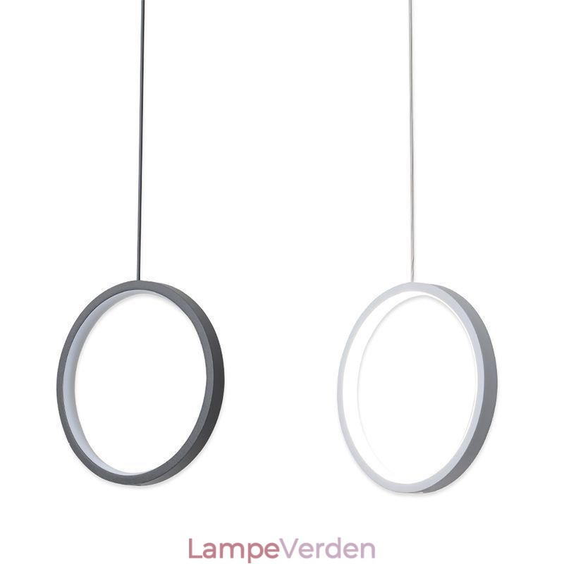 Minimalistisk Ring Pendel Light Dekorativ Loftslampe