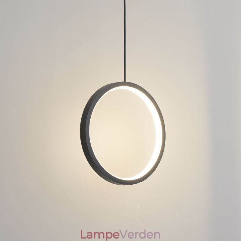Minimalistisk Ring Pendel Light Dekorativ Loftslampe