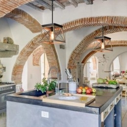 Vintage stil enkelt lys pendel